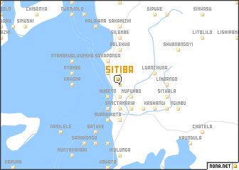 map of Sitiba