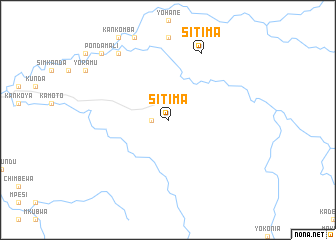 map of Sitima