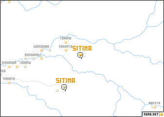 map of Sitima
