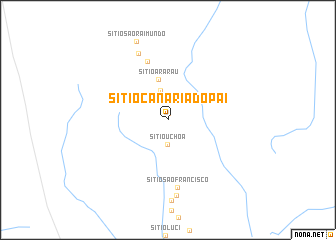 map of Sítio Canária do Pai