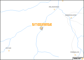 map of Sítio Grande