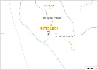 map of Sítio Luci