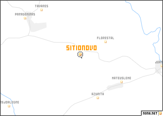 map of Sítio Novo