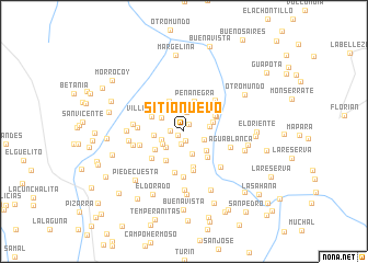 map of Sitio Nuevo