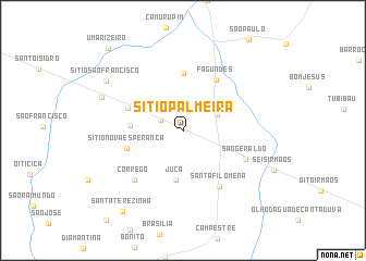 map of Sítio Palmeira