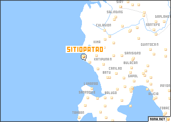 map of Sitio Patao