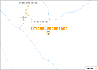 map of Sítio Selva de Pedra