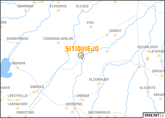 map of Sitio Viejo