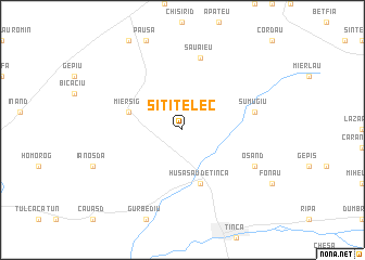 map of Sititelec