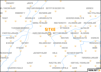 map of Sitke