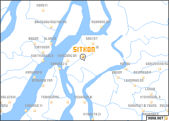 map of Sitkôn