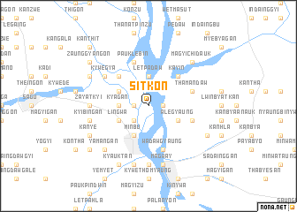 map of Sitkon