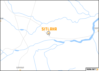 map of Sitlāha