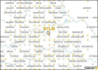 map of Sitlāi