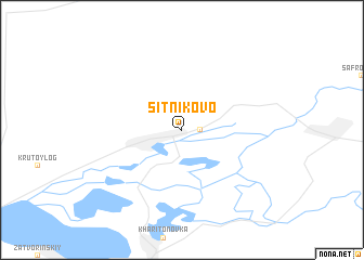 map of Sitnikovo