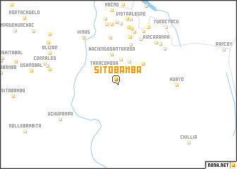 map of Sitobamba