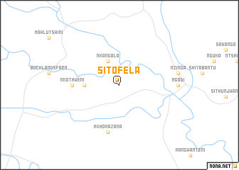 map of Sitofela