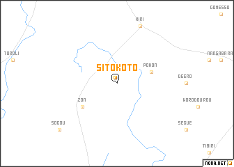 map of Sitokoto