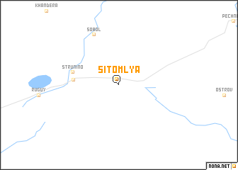 map of Sitomlya