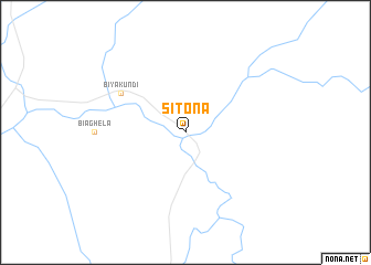 map of Sitona