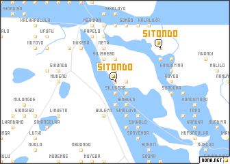map of Sitondo