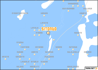 map of Sitondo