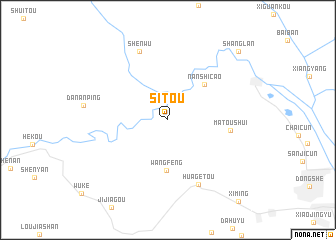 map of Sitou