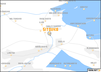 map of Sitovka