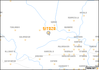 map of Sitoza