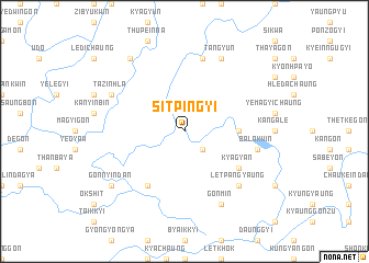 map of Sitpingyi