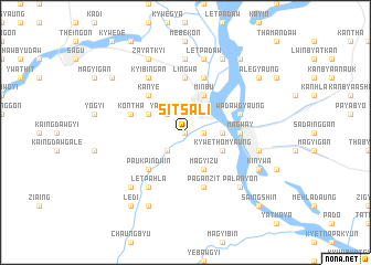 map of Sitsali