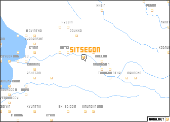 map of Sitsegon