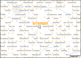 map of Sitsingen