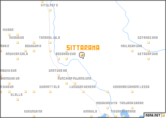 map of Sittarama