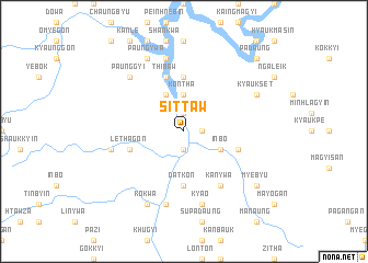map of Sittaw