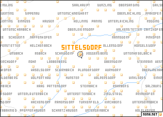 map of Sittelsdorf