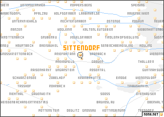 map of Sittendorf