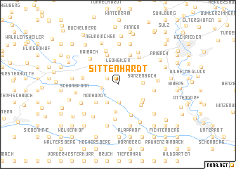 map of Sittenhardt