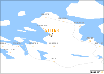 map of Sitter