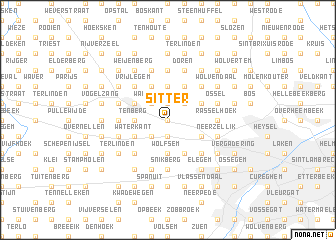 map of Sitter