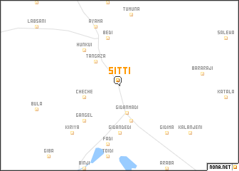 map of Sitti