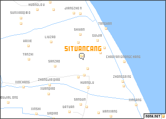 map of Situancang