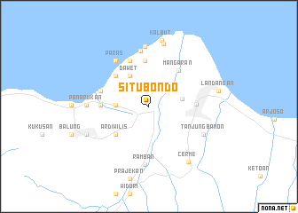 map of Situbondo