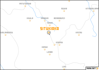 map of Situ-Kiaka