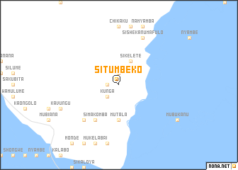 map of Situmbeko