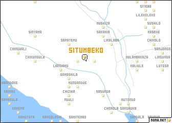 map of Situmbeko