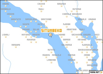 map of Situmbeko