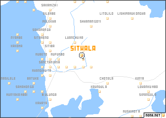 map of Sitwala