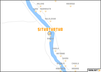 map of Sitwatwatwa