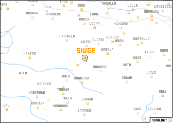 map of Siuge